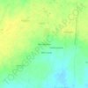 Mbin Diomaye topographic map, elevation, terrain