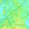 Kirk Sandall topographic map, elevation, terrain