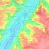 La Costière topographic map, elevation, terrain