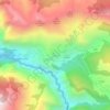 Linares topographic map, elevation, terrain