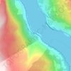 Losna topographic map, elevation, terrain