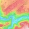 Rosières topographic map, elevation, terrain