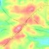 Breezy Corner topographic map, elevation, terrain