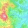 Veaux topographic map, elevation, terrain