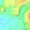 Fuente Oro topographic map, elevation, terrain