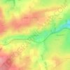 Les Jarassons topographic map, elevation, terrain