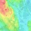 Bach topographic map, elevation, terrain