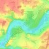 Les Pâtis topographic map, elevation, terrain
