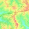 Harvester topographic map, elevation, terrain