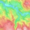 Le Cros de Lafarre topographic map, elevation, terrain