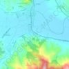 Verna topographic map, elevation, terrain
