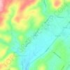 Eshbach topographic map, elevation, terrain