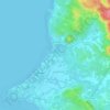 Sabang topographic map, elevation, terrain