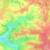 Lalande topographic map, elevation, terrain