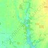 Westland topographic map, elevation, terrain