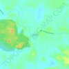 Caserío topographic map, elevation, terrain