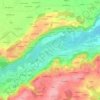 Hirten topographic map, elevation, terrain
