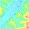 Vallone topographic map, elevation, terrain