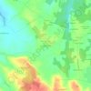 Le Puits Courant topographic map, elevation, terrain