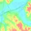 Maud topographic map, elevation, terrain