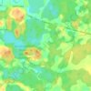 Limini topographic map, elevation, terrain