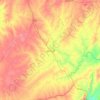 Gujar Khan topographic map, elevation, terrain