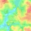Le Champ des Oiseaux topographic map, elevation, terrain