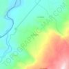 La Lindosa topographic map, elevation, terrain