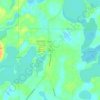 Delton topographic map, elevation, terrain