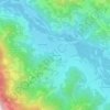 Pod Milojevića topographic map, elevation, terrain
