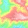 Danasan topographic map, elevation, terrain