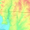 Heartland topographic map, elevation, terrain