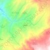 Supatá topographic map, elevation, terrain