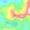Slettmarkkampen topographic map, elevation, terrain
