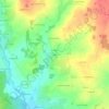 Le Bos topographic map, elevation, terrain