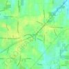 Ellendale topographic map, elevation, terrain