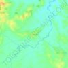 Salvacion topographic map, elevation, terrain