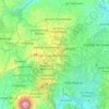 San Lucas Sacatepéquez topographic map, elevation, terrain