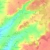 Bois des Chagnats topographic map, elevation, terrain