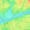 Rivermont topographic map, elevation, terrain