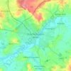 Stratford-upon-Avon topographic map, elevation, terrain