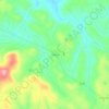Trickem topographic map, elevation, terrain