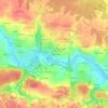 Le Petit Guerno topographic map, elevation, terrain