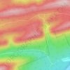 Grass Mountain topographic map, elevation, terrain