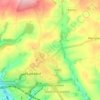 Trembraze topographic map, elevation, terrain