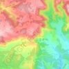Sanas topographic map, elevation, terrain