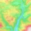 Bergians Soutran topographic map, elevation, terrain