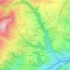 La Jubilière topographic map, elevation, terrain