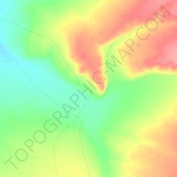 Ерназар topographic map, elevation, terrain