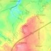 Clifton topographic map, elevation, terrain
